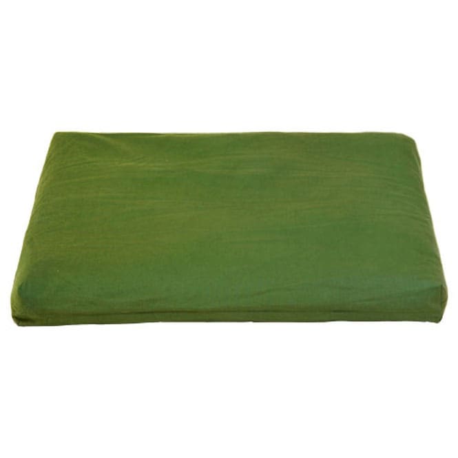 Zabuton materassino per meditazione sfoderabile verde oliva