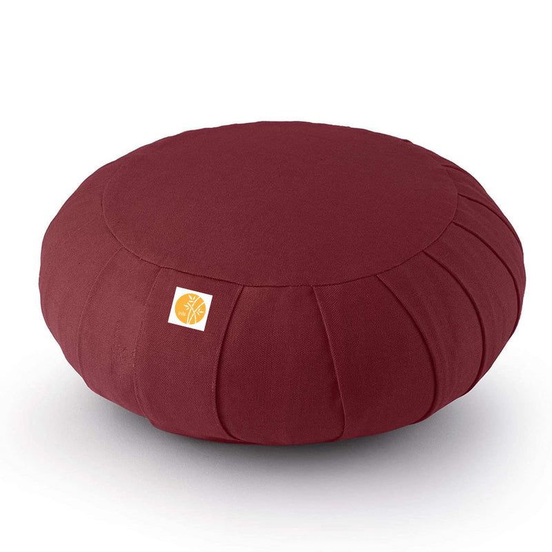 Zafu XL cuscino yoga sfoderabile rubino