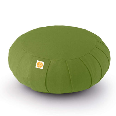 Cuscino da meditazione ZAFU sfoderabile verde